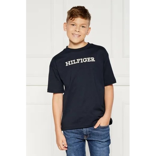 Tommy Hilfiger T-shirt | Regular Fit ze sklepu Gomez Fashion Store w kategorii T-shirty chłopięce - zdjęcie 173860702