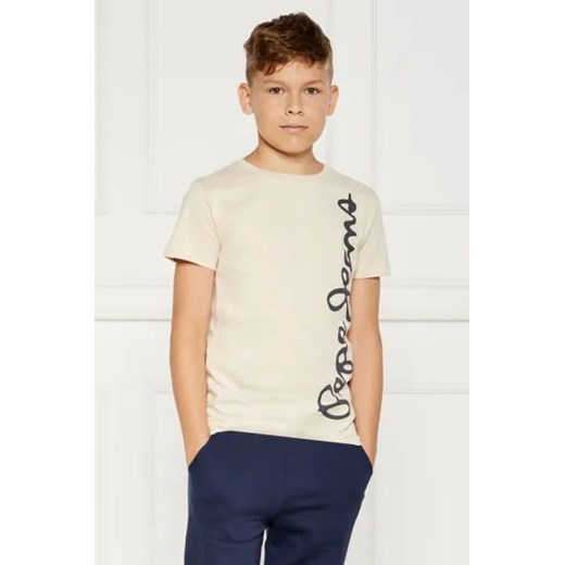 Pepe Jeans London T-shirt | Regular Fit ze sklepu Gomez Fashion Store w kategorii T-shirty chłopięce - zdjęcie 173860744
