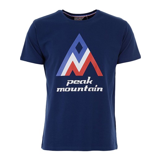 Peak Mountain Koszulka w kolorze granatowym ze sklepu Limango Polska w kategorii T-shirty męskie - zdjęcie 173860944