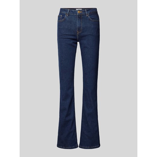 Jeansy o kroju slim fit z poszerzaną nogawką i 5 kieszeniami model ‘CLER’ ze sklepu Peek&Cloppenburg  w kategorii Jeansy damskie - zdjęcie 173863213