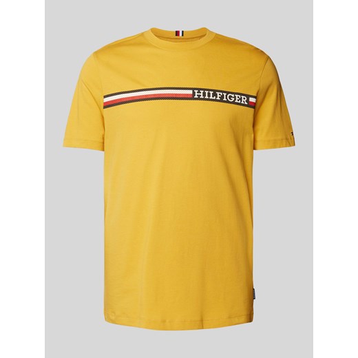 T-shirt z nadrukiem z logo ze sklepu Peek&Cloppenburg  w kategorii T-shirty męskie - zdjęcie 173863850