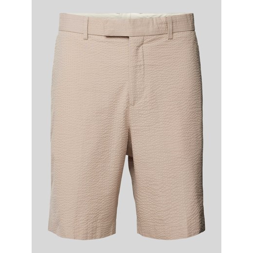 Bermudy o kroju regular fit z kieszeniami z tyłu model ‘SMITH’ ze sklepu Peek&Cloppenburg  w kategorii Spodenki męskie - zdjęcie 173863853