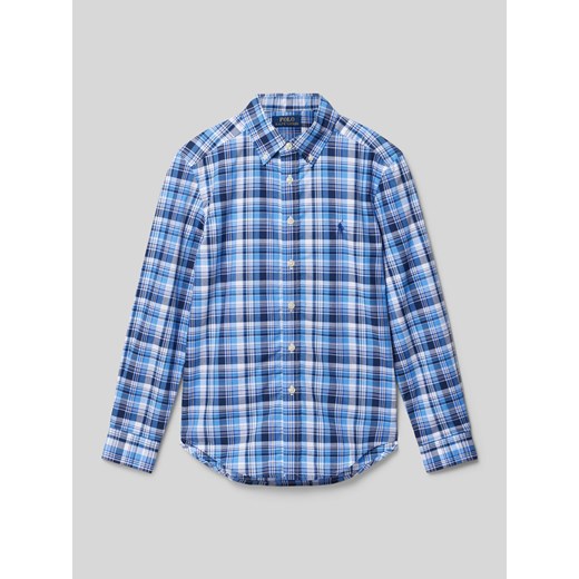 Koszula z kołnierzykiem na guziki ze sklepu Peek&Cloppenburg  w kategorii Koszule chłopięce - zdjęcie 173864341