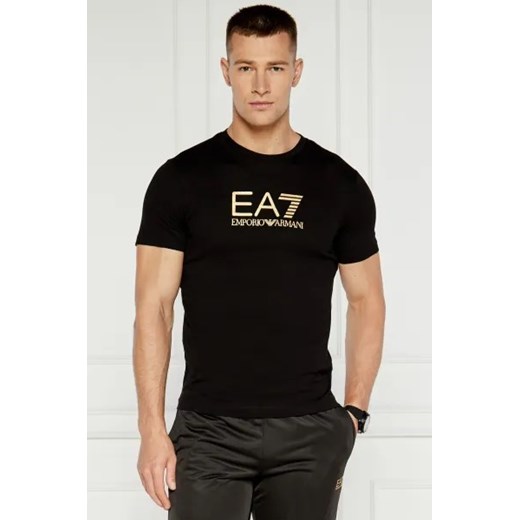 EA7 T-shirt | Slim Fit ze sklepu Gomez Fashion Store w kategorii T-shirty męskie - zdjęcie 173864751