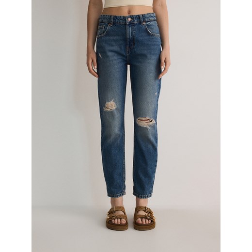 Jeansy damskie Reserved 