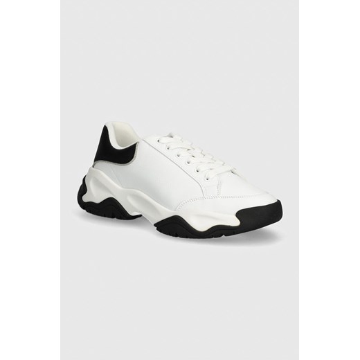 Armani Exchange sneakersy kolor biały XDX172 XV899 K488 ze sklepu ANSWEAR.com w kategorii Buty sportowe damskie - zdjęcie 173871951
