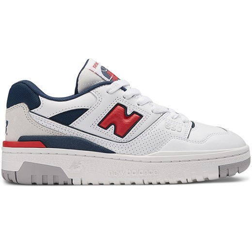 Buty dziecięce New Balance GSB550ED – białe ze sklepu New Balance Poland w kategorii Buty sportowe dziecięce - zdjęcie 173876852