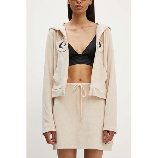 Résumé spódnica bawełniana BoraRS Skirt kolor beżowy mini prosta 221431164 ze sklepu ANSWEAR.com w kategorii Spódnice - zdjęcie 173877440