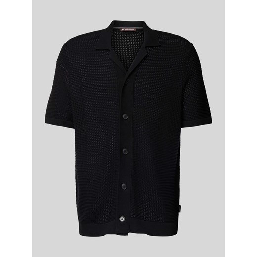 Koszula casualowa o kroju regular fit z haftem angielskim model ‘OPEN STITCH’ ze sklepu Peek&Cloppenburg  w kategorii Koszule męskie - zdjęcie 173878000