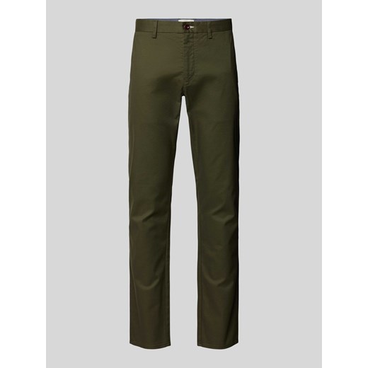 Chinosy o kroju slim fit z bocznymi,wpuszczanymi kieszeniami ze sklepu Peek&Cloppenburg  w kategorii Spodnie męskie - zdjęcie 173878130
