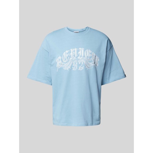 T-shirt z nadrukiem z logo ze sklepu Peek&Cloppenburg  w kategorii T-shirty męskie - zdjęcie 173878301