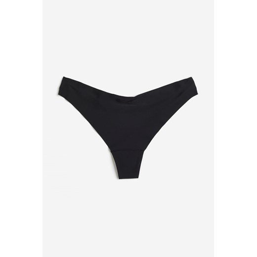 H & M - Niewidoczne figi thong 3-pak - Czarny H & M M H&M