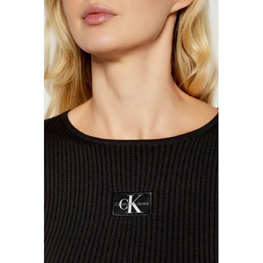 Calvin Klein Jeans Sweter | Slim Fit XS okazyjna cena Gomez Fashion Store