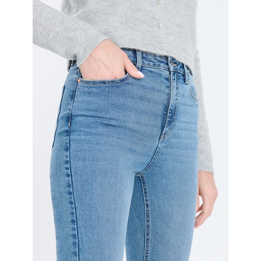 Sinsay - Jeansy skinny - niebieski Sinsay 40 Sinsay