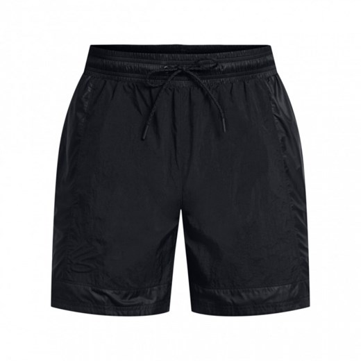 Męskie spodenki do koszykówki Under Armour Curry Woven Short - czarne ze sklepu Sportstylestory.com w kategorii Spodenki męskie - zdjęcie 173885221