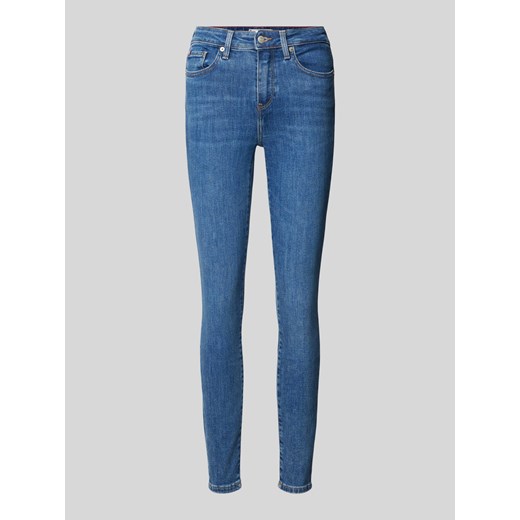 Jeansy o kroju skinny fit z 5 kieszeniami model ‘COMO’ ze sklepu Peek&Cloppenburg  w kategorii Jeansy damskie - zdjęcie 173885882
