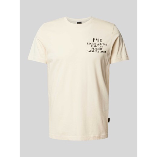 T-shirt z nadrukiem z napisem i logo ze sklepu Peek&Cloppenburg  w kategorii T-shirty męskie - zdjęcie 173887442