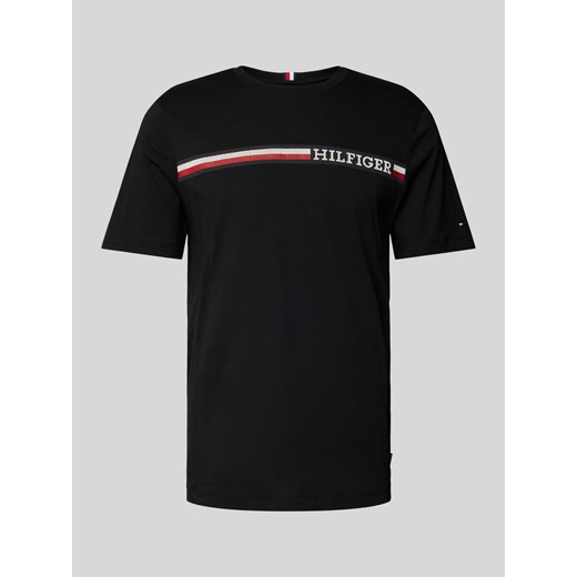 T-shirt z nadrukiem z logo ze sklepu Peek&Cloppenburg  w kategorii T-shirty męskie - zdjęcie 173887854