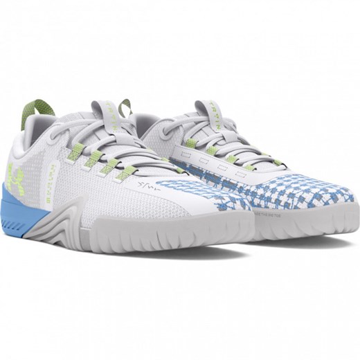 Damskie buty treningowe crossfit Under Armour UA W TriBase Reign 6 - białe ze sklepu Sportstylestory.com w kategorii Buty sportowe damskie - zdjęcie 173889454