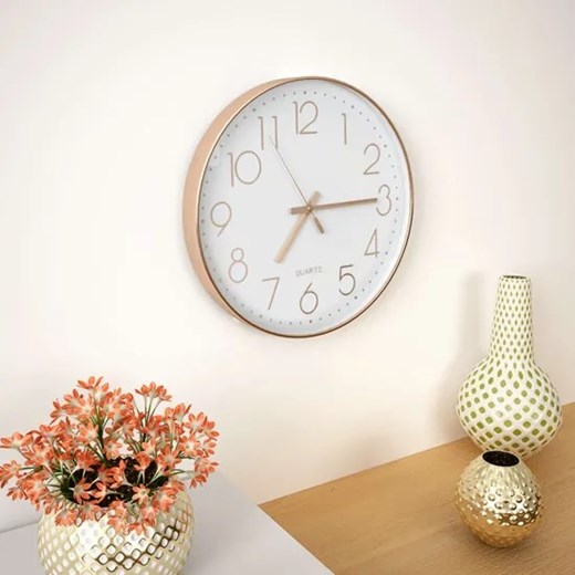 Ścienny nowoczesny zegar 30 cm - Genix 3X Elior One Size Edinos.pl