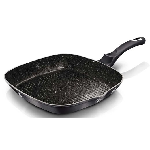 Aluminiowa patelnia grillowa z powłoką granitową H5-M62 ze sklepu Edinos.pl w kategorii Naczynia - zdjęcie 173893313