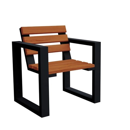 Fotel tarasowy nowoczesny Norin Black - 8 kolorów Elior One Size Edinos.pl