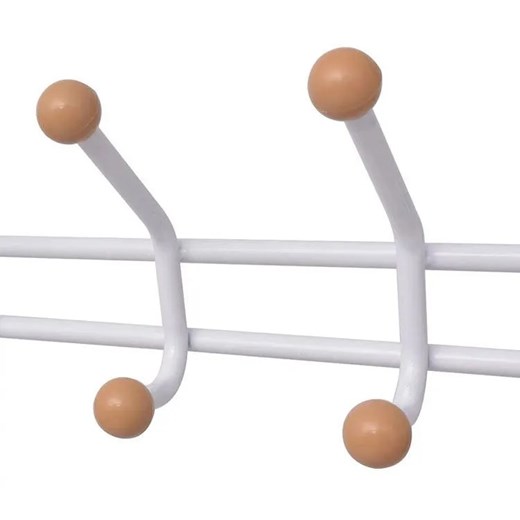 Wieszak na ubrania z półkami na buty Helio - Biały Elior One Size Edinos.pl