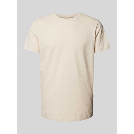 T-shirt z okrągłym dekoltem model 'ASPEN SLUB’ ze sklepu Peek&Cloppenburg  w kategorii T-shirty męskie - zdjęcie 173895130