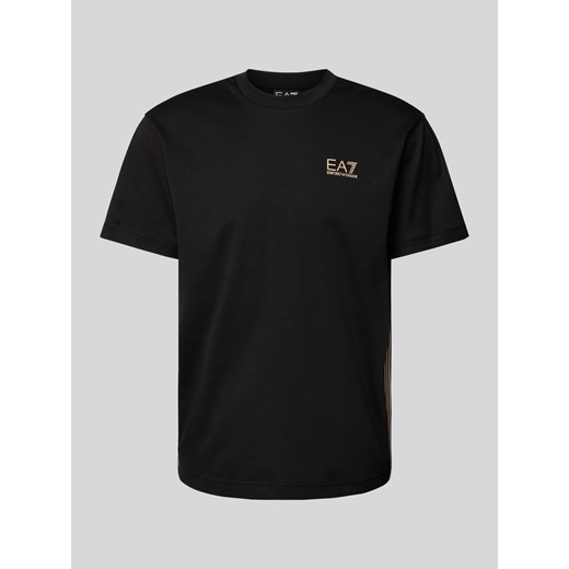 T-shirt z nadrukiem z logo ze sklepu Peek&Cloppenburg  w kategorii T-shirty męskie - zdjęcie 173895471