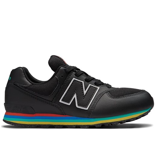 Buty New Balance GC574KIF - czarne ze sklepu streetstyle24.pl w kategorii Buty sportowe damskie - zdjęcie 173896132