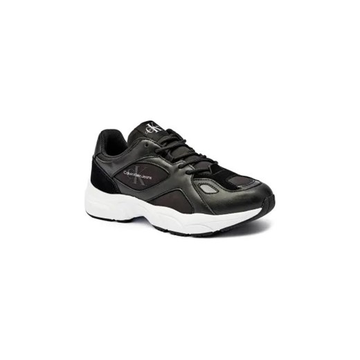 Buty sportowe damskie Calvin Klein sneakersy z tworzywa sztucznego