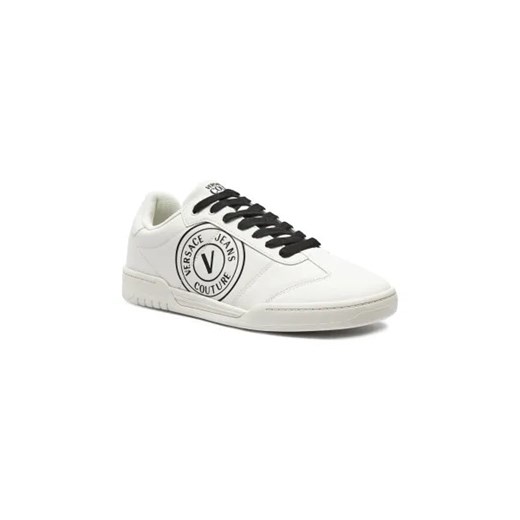 Versace Jeans Couture Skórzane sneakersy 45 Gomez Fashion Store