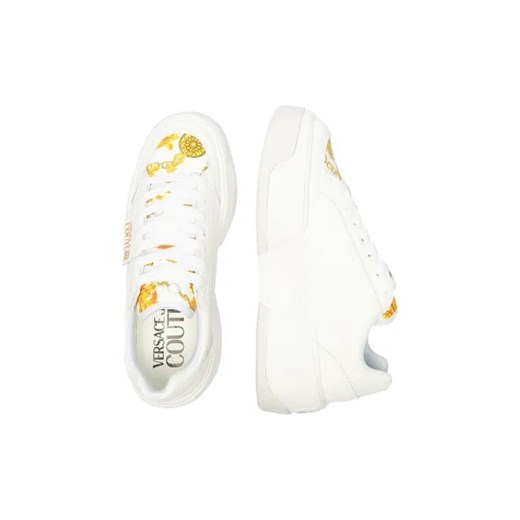 Versace Jeans Couture Skórzane sneakersy 38 Gomez Fashion Store