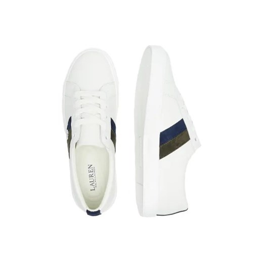 Buty sportowe damskie Ralph Lauren sneakersy z tworzywa sztucznego