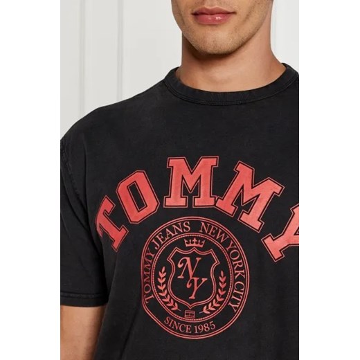 T-shirt męski Tommy Jeans bawełniany na wiosnę