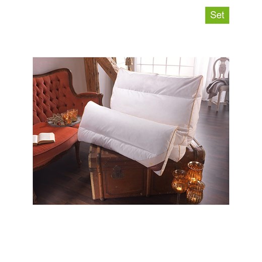 Häussling Bettwaren Poduszki (2 szt.) w kolorze białym ze sklepu Limango Polska w kategorii Poduszki dekoracyjne - zdjęcie 173900123