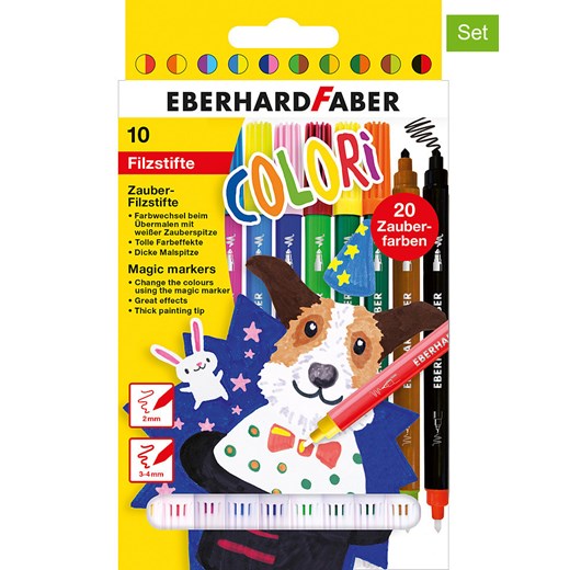 Eberhard Faber Magiczne flamastry (20 szt.) ze sklepu Limango Polska w kategorii Akcesoria biurowe - zdjęcie 173900382