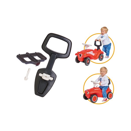 BIG Drążek w kolorze czarnym do Bobby-Car - 12 m+ ze sklepu Limango Polska w kategorii Zabawki - zdjęcie 173901151