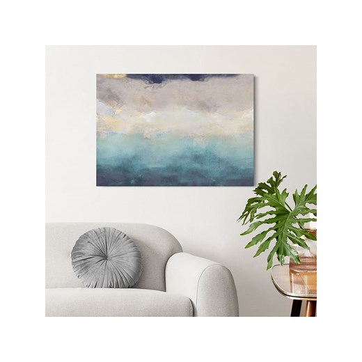 Orangewallz Druk "Abstract Blue 3" na płótnie - 70 x 50 cm Orangewallz onesize wyprzedaż Limango Polska