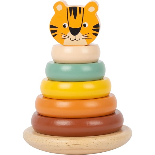 small foot Piramidka &quot;Tiger&quot; - 12 m+ ze sklepu Limango Polska w kategorii Zabawki - zdjęcie 173903021
