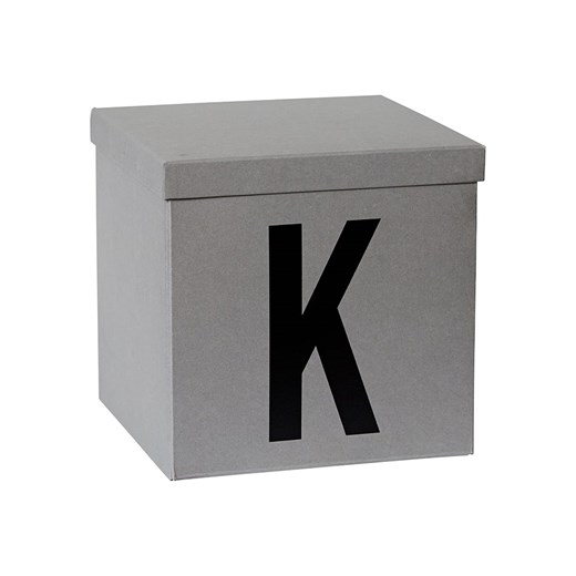 STORE IT Skrzynia &quot;K&quot; w kolorze szarym do przechowywania - 30 x 30 x 30 cm ze sklepu Limango Polska w kategorii Pudełka i pojemniki - zdjęcie 173905074