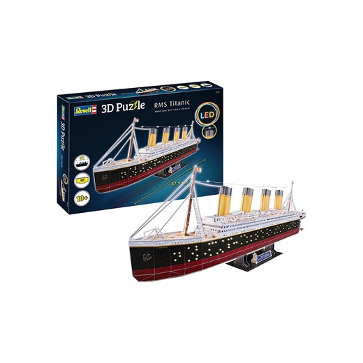 Revell 266-częściowe puzzle 3D &quot;RMS Titanic&quot; - 10+ ze sklepu Limango Polska w kategorii Puzzle - zdjęcie 173905302