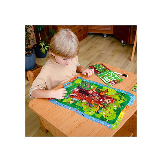 Roter Käfer Gra edukacyjna ''Puzzle-detective Forest story" - 3+ Roter Käfer onesize okazja Limango Polska