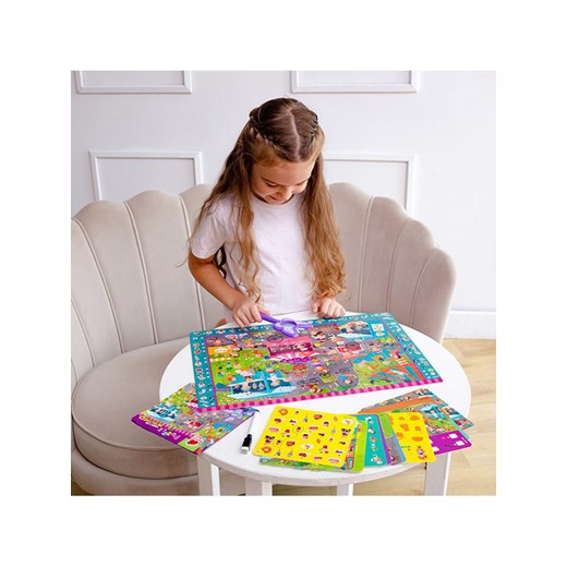 Roter Käfer Gra edukacyjna ''Puzzle-detective Candy fair" - 3 + Roter Käfer onesize okazja Limango Polska