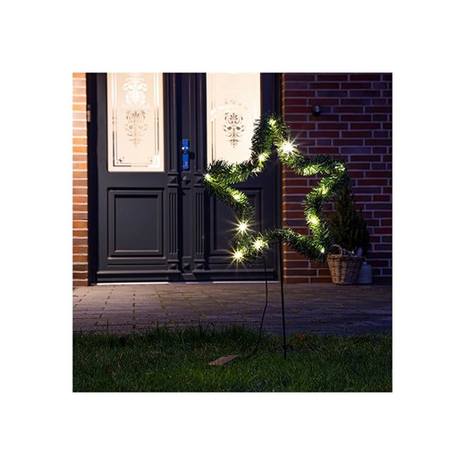 Profiline Dekoracyjna lampa LED &quot;Star&quot; w kolorze zielonym - 36 x 72 cm ze sklepu Limango Polska w kategorii Dekoracje bożonarodzeniowe - zdjęcie 173906004