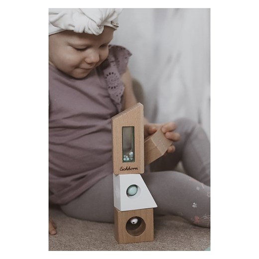Eichhorn Klocki dźwiękowe &quot;Baby Pure&quot; - 12 m+ Eichhorn onesize wyprzedaż Limango Polska