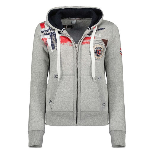 Geographical Norway Bluza &quot;Fespote&quot; w kolorze szarym Geographical Norway XL Limango Polska okazyjna cena