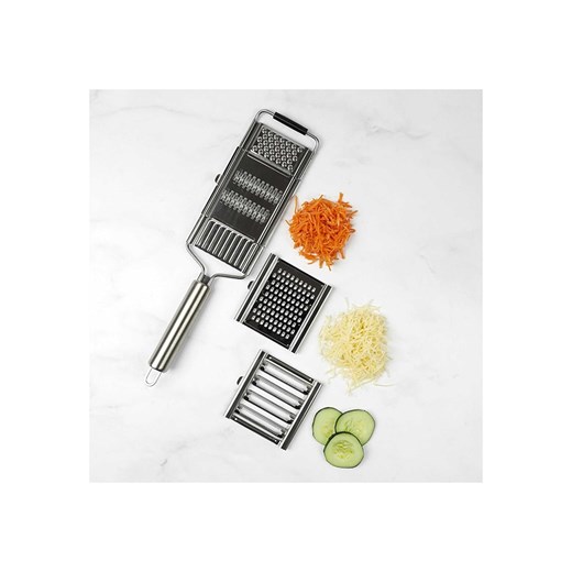 COOK CONCEPT Tarka w kolorze srebrnym do warzyw - 38,5 x 8,5 cm Cook Concept onesize okazja Limango Polska