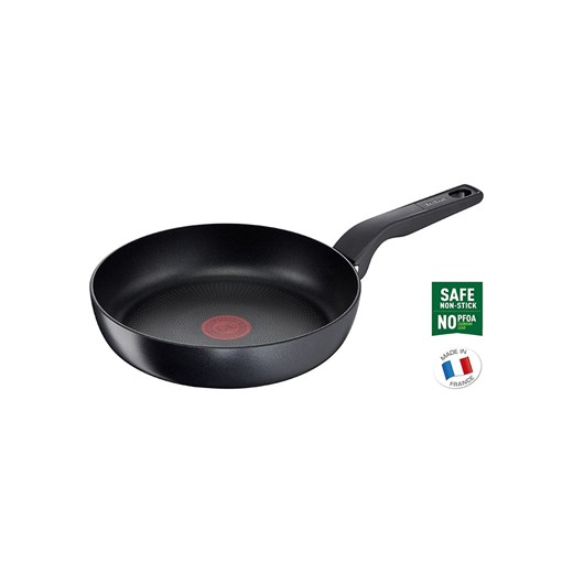 Tefal Patelnia &quot;Hard Titanium Pro&quot; w kolorze czarnym - Ø 24 cm ze sklepu Limango Polska w kategorii Garnki - zdjęcie 173908993