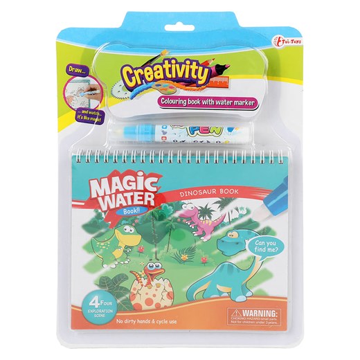 Toi-Toys Kolorowanka wodna &quot;Dino&quot; - 3+ ze sklepu Limango Polska w kategorii Zabawki - zdjęcie 173910362
